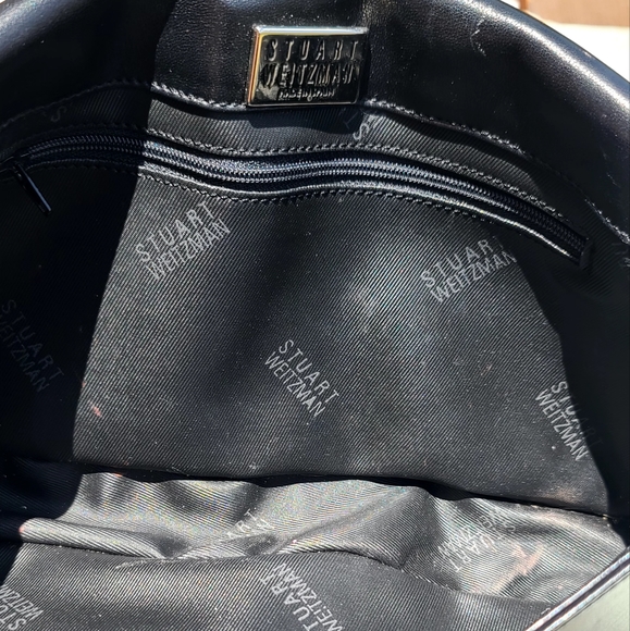 Vintage Stuart Weitzman black leather bag - Picture 7 of 10